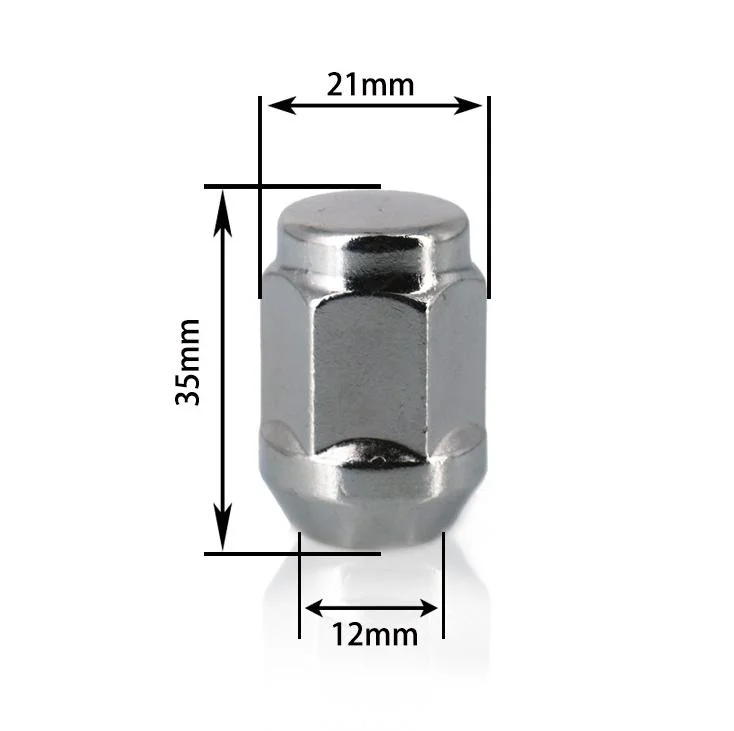 14*1.5 Black Silver Titanium Automotive Car Wheel Hub Lug Nut